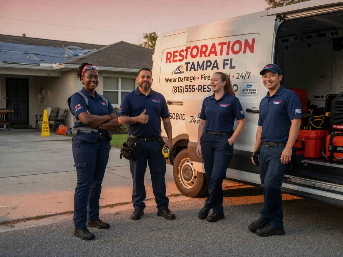 Water Damage Restoration company in Claude, TX